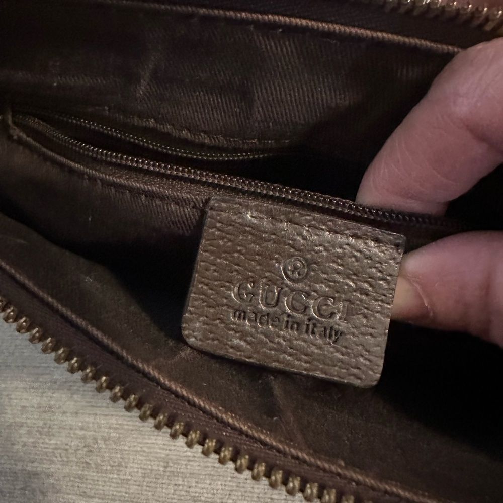Gucci Beige and Brown mini  Bag with Red and Green Accents - Picture 13 of 13